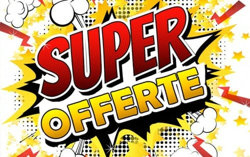 SUPER OFFERTE su fondi di magazzino e prodotti con scatole rovinate