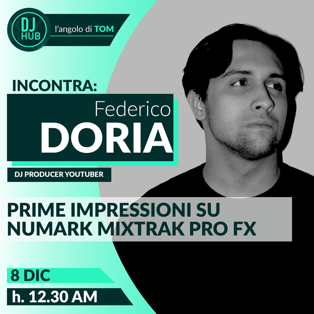 L'angolo di Tom con Federico Doria - 8 dic. ore 12:30 am