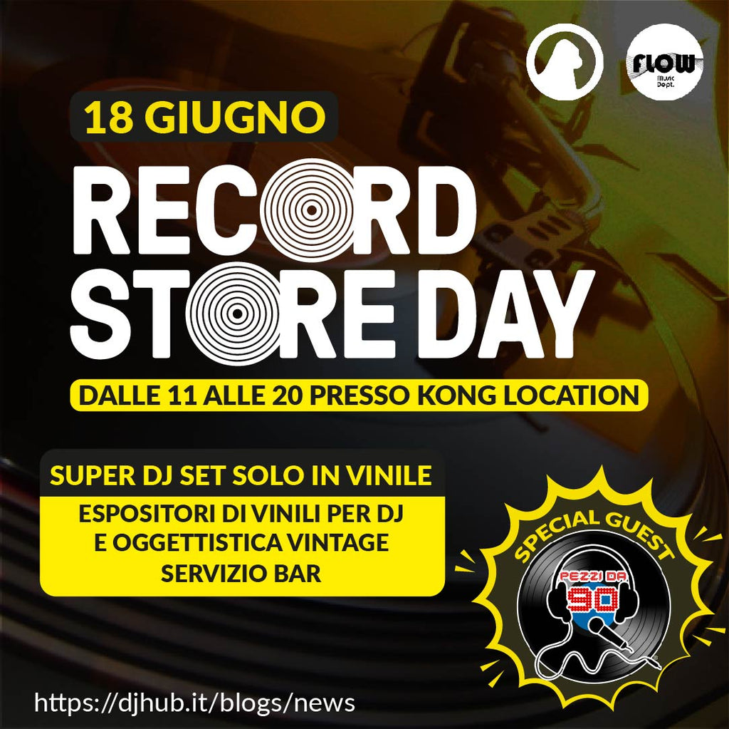 Torna il vero ed inimitabile RECORD STORE DAY PER DJS di DJ HUB!