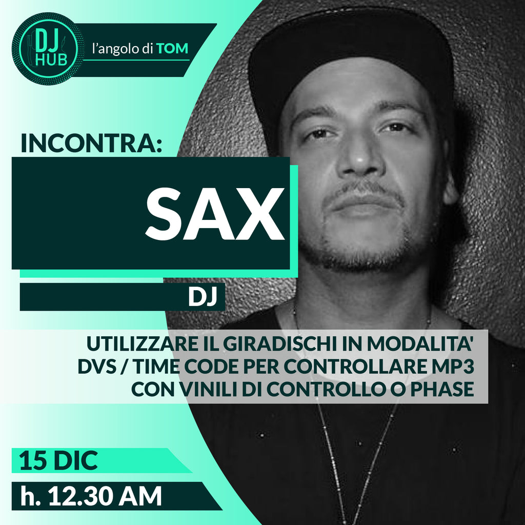 L'angolo di Tom con Dj Sax - 15 dic. ore 12:30 am