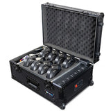 MOBILE PAR HEX 5 BUNDLE DA 8 CON FLIGHT CASE