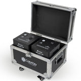COLORKEY: DAZZLER FX MKII BLACK KIT 2 UNITA' CON FLIGHT CASE