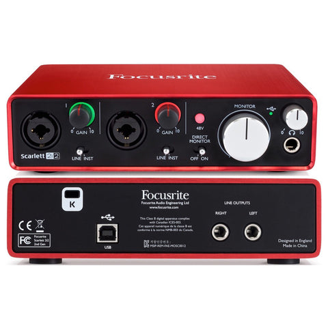 FOCUSRITE Scarlett 2i2 (3rd Gen)