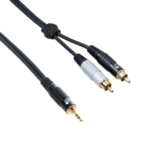 BESPECO EAYMSR300 3 M - DOPPIO RCA - MINIJACK STEREO