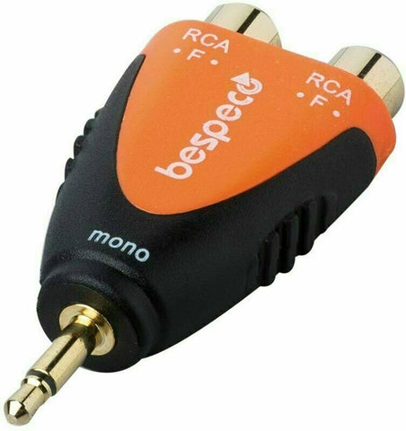 SLAD385 - ADATTATORE "Y" DOPPIO RCA F e RCA SINGOLO M