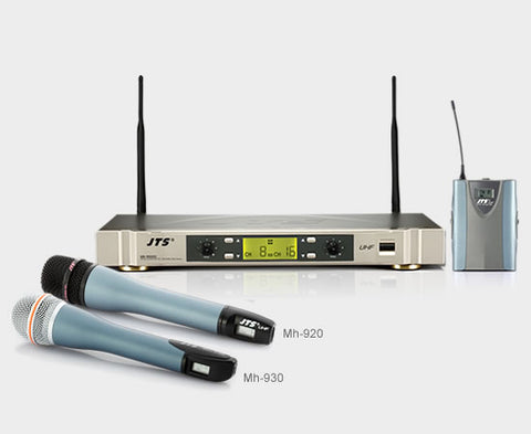 US-902D sistema con due radio microfoni